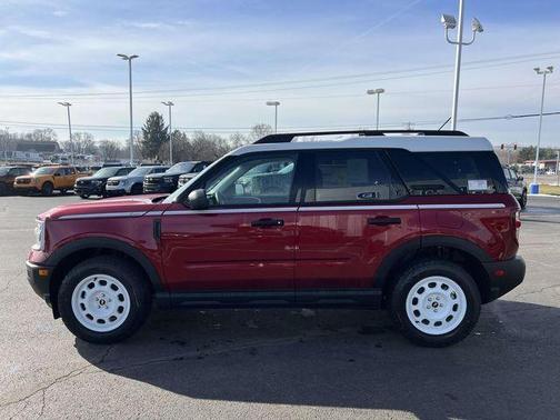 Ruby Red Metallic Tinted Clearcoat 2026 Ford Bronco Sport Heritage