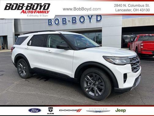 Star White 2026 Ford Explorer Active