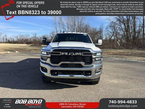 Bright White Clearcoat 2026 RAM 3500 Big Horn