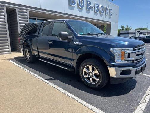 Blue Jeans Metallic 2018 Ford F-150 XLT