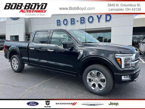 Agate Black Metallic 2026 Ford F-150 Platinum