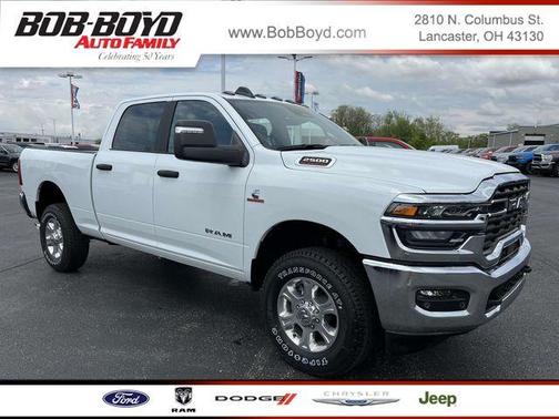 Bright White Clearcoat 2025 RAM 2500 Big Horn