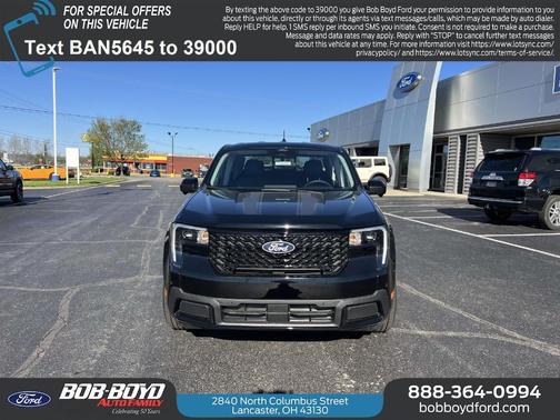 Shadow Black 2026 Ford Maverick Lariat