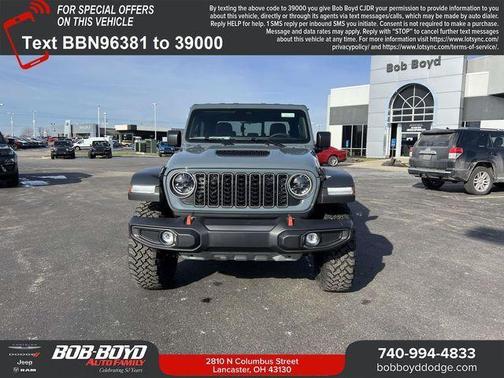 Anvil Clearcoat 2026 Jeep Gladiator Mojave