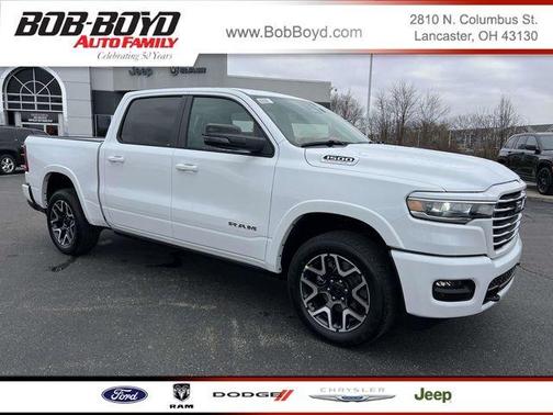 Bright White Clearcoat 2026 RAM 1500 Laramie