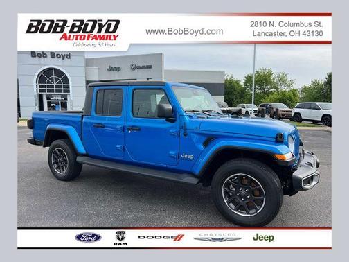 Hydro Blue Pearlcoat 2023 Jeep Gladiator Overland