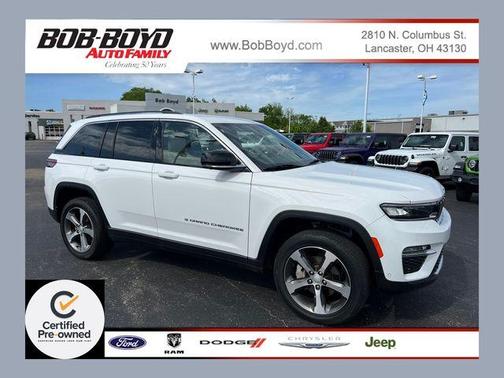Bright White Clearcoat 2023 Jeep Grand Cherokee Limited
