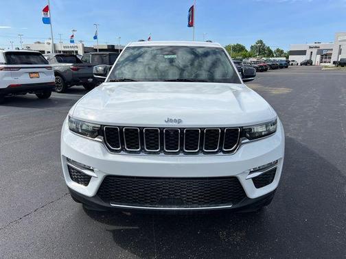 Bright White Clearcoat 2023 Jeep Grand Cherokee Limited