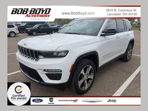 Bright White Clearcoat 2023 Jeep Grand Cherokee Limited