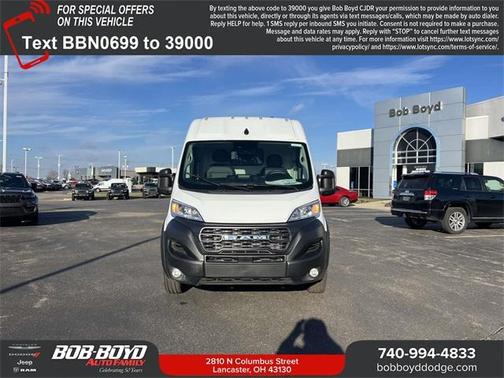 2026 RAM ProMaster 2500 High Roof