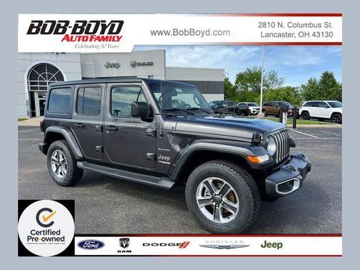 Granite Crystal Clearcoat Metallic 2021 Jeep Wrangler Unlimited Sahara