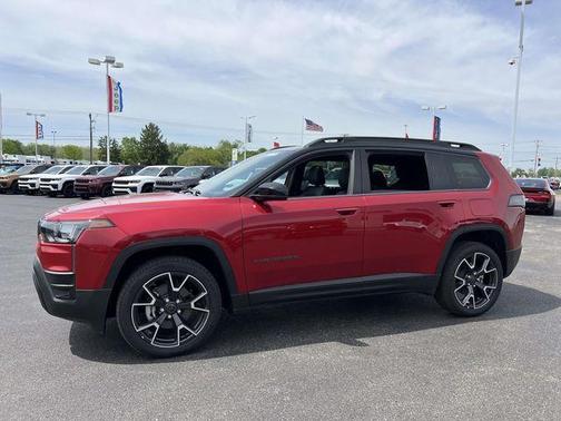 Red 2026 Jeep Cherokee Overland