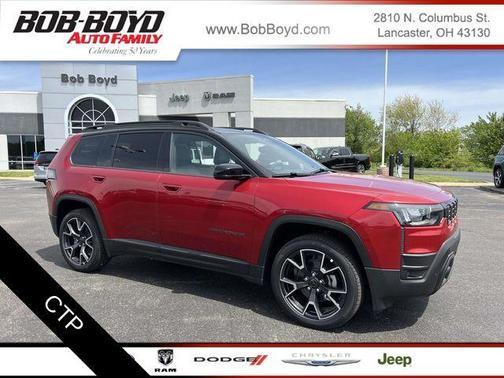 Red 2026 Jeep Cherokee Overland