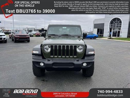 Sarge Green Clearcoat 2022 Jeep Wrangler Unlimited Sport