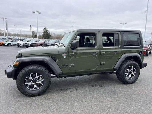 Sarge Green Clearcoat 2022 Jeep Wrangler Unlimited Sport