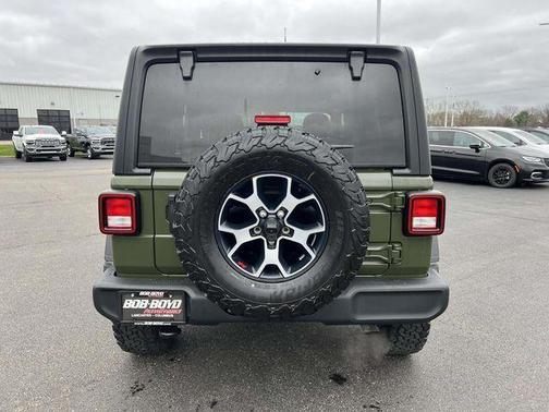 Sarge Green Clearcoat 2022 Jeep Wrangler Unlimited Sport