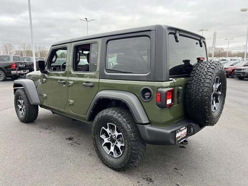 Sarge Green Clearcoat 2022 Jeep Wrangler Unlimited Sport