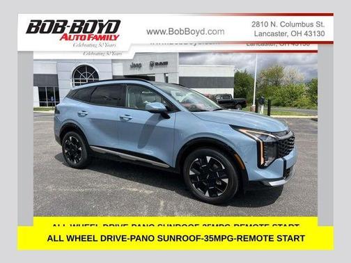 Heritage Blue 2026 Kia Sportage Hybrid SX-Prestige