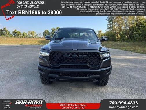 Granite Crystal Clearcoat Metallic 2026 RAM 1500 Rebel