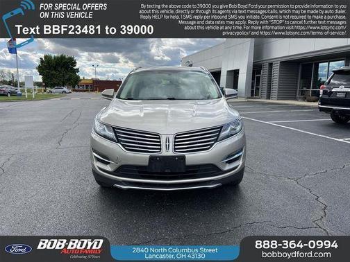 Gold Metallic 2015 Lincoln MKC Base