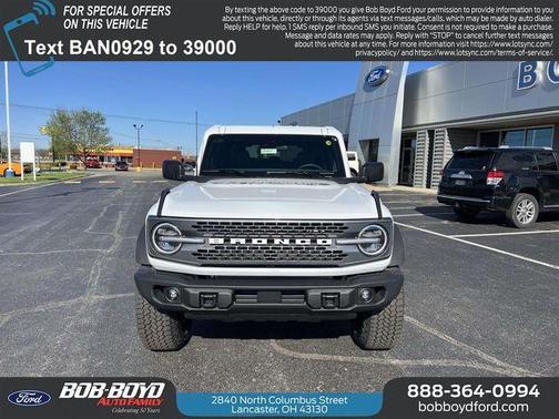 Oxford White 2026 Ford Bronco Badlands