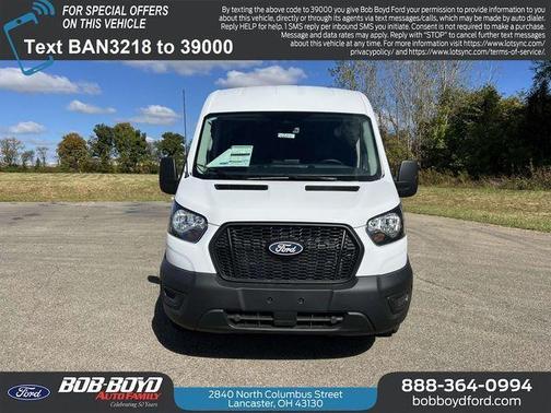 Oxford White 2026 Ford Transit-250 148 WB Medium Roof Cargo