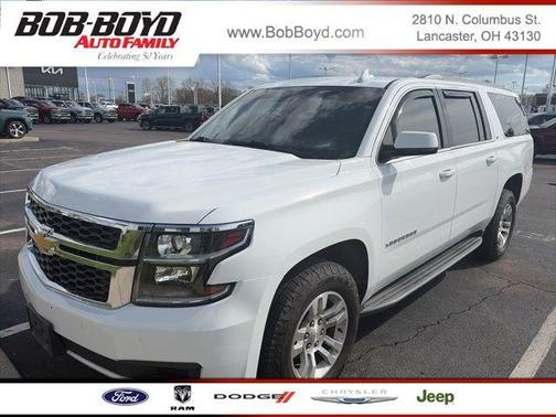 Summit White 2018 Chevrolet Suburban LT