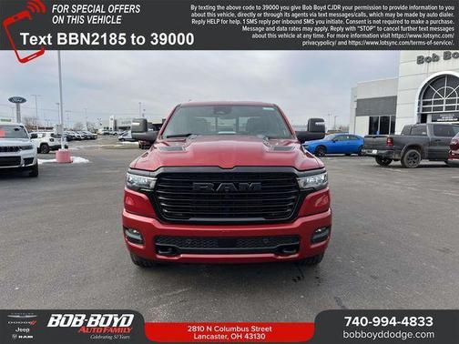 Molten Red Pearlcoat 2026 RAM 1500 Laramie