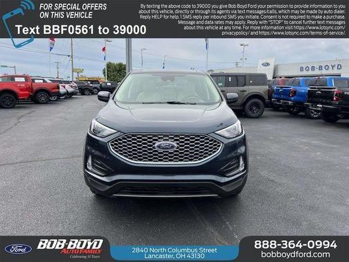 Blue Metallic 2024 Ford Edge SEL