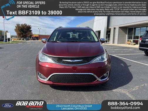 2019 Chrysler Pacifica Limited