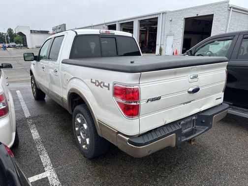 White Platinum Tri-Coat Metallic 2012 Ford F-150 Lariat