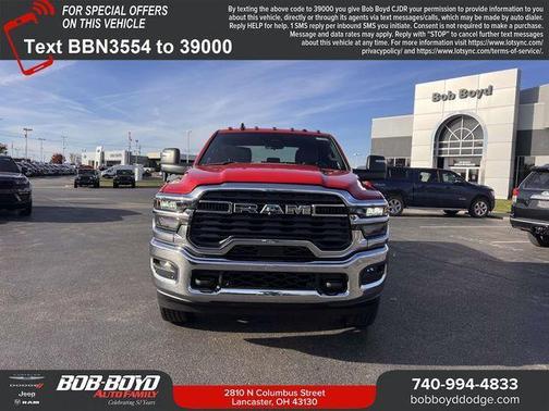 Flame Red Clearcoat 2026 RAM 2500 Tradesman