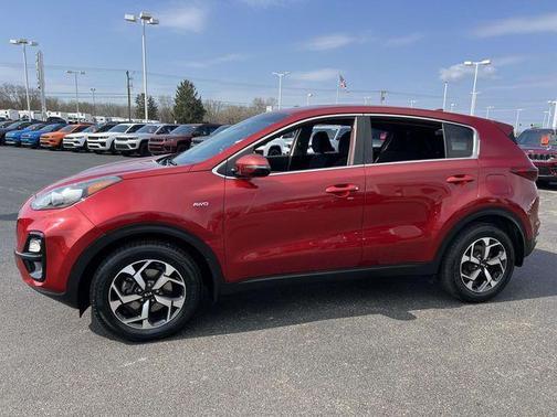 Hyper Red 2021 Kia Sportage LX