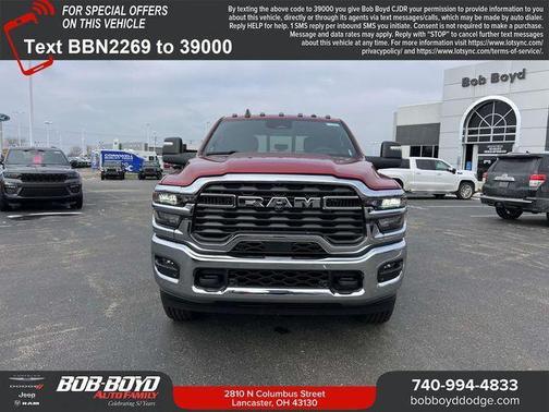 Molten Red Pearlcoat 2026 RAM 2500 Big Horn