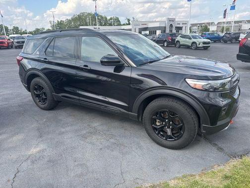 Agate Black Metallic 2023 Ford Explorer Timberline