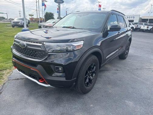 Agate Black Metallic 2023 Ford Explorer Timberline
