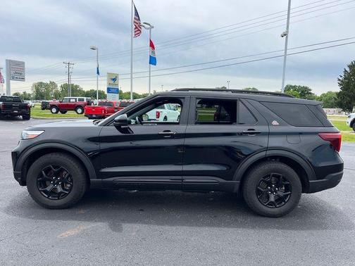 Agate Black Metallic 2023 Ford Explorer Timberline