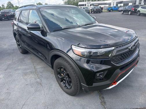 Agate Black Metallic 2023 Ford Explorer Timberline
