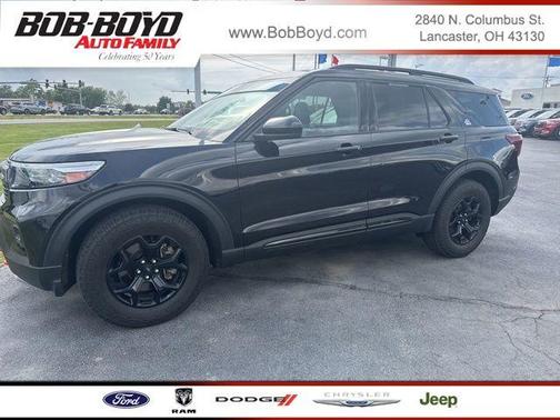 Agate Black Metallic 2023 Ford Explorer Timberline