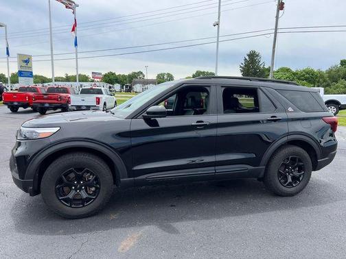 Agate Black Metallic 2023 Ford Explorer Timberline