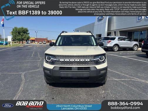 Desert Sand 2025 Ford Bronco Sport Big Bend