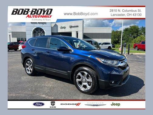 Blue 2019 Honda CR-V EX
