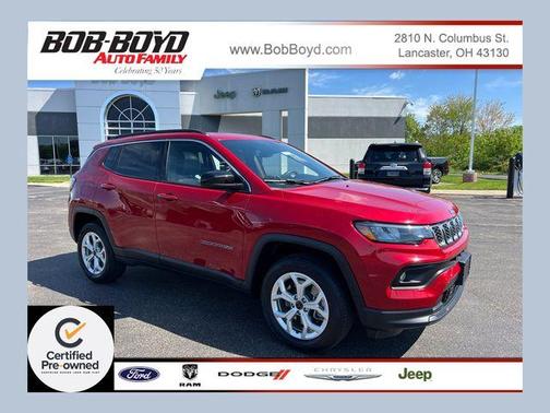 Red 2025 Jeep Compass Latitude