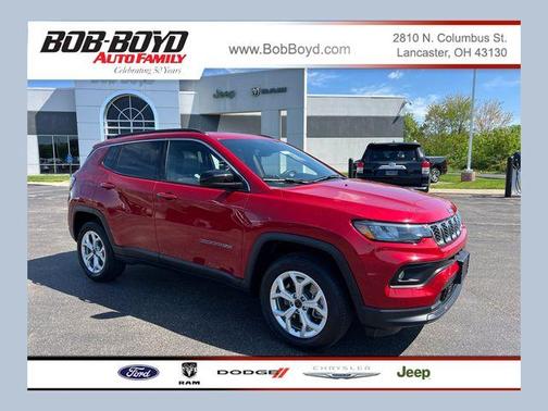 Red 2025 Jeep Compass Latitude
