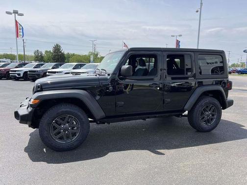 Black Clearcoat 2025 Jeep Wrangler Sport