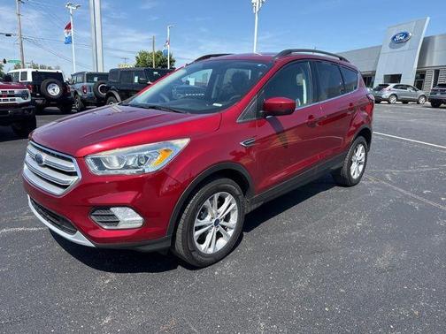 Ruby Red Metallic Tinted Clearcoat 2018 Ford Escape SEL