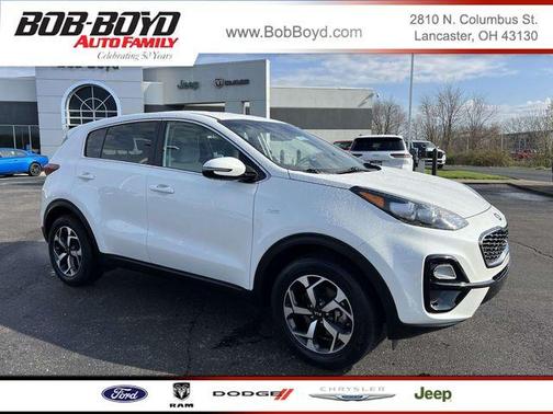 Snow White Pearl 2021 Kia Sportage LX SUV