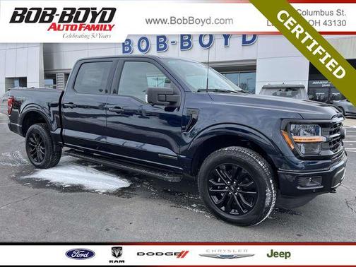 Antimatter Blue Metallic 2025 Ford F-150 XLT