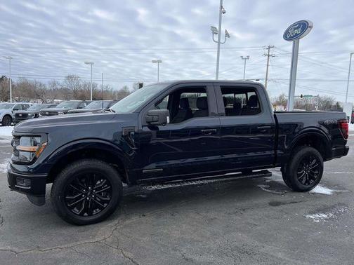 Antimatter Blue Metallic 2025 Ford F-150 XLT