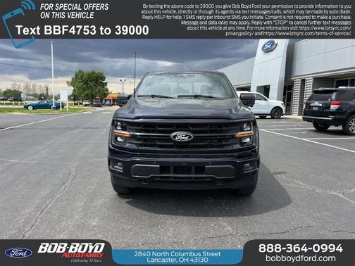 Antimatter Blue Metallic 2025 Ford F-150 XLT